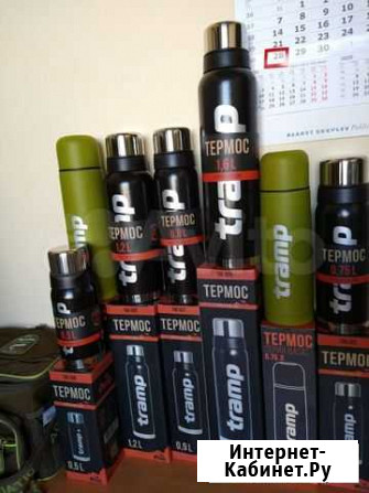 Термос черный. 1,2л. (TRC-028) Tramp Барнаул - изображение 1