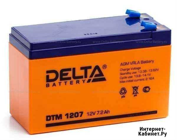 Аккумулятор Delta DTM 1207 Томск - изображение 1
