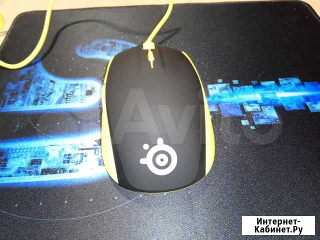 Мышь Steel Series Rival 100 Yellow Владимир - изображение 1