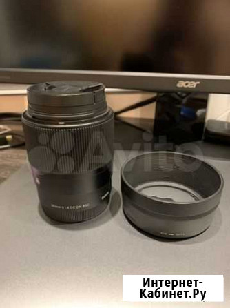 Объектив Sigma 30mm F1.4 dcdn E-Mount Москва - изображение 1