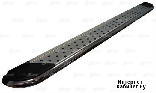 Пороги ал.(saphire V1 black) honda CR-V(2012-2015) Тольятти - изображение 1