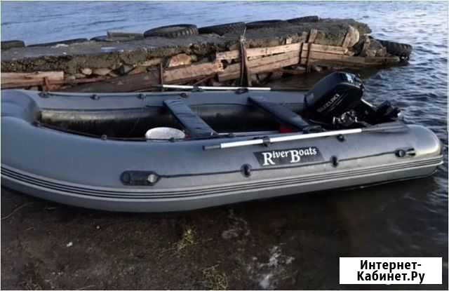 Лодка пвх 490 см (пол) River Boat 490 Санкт-Петербург - изображение 1