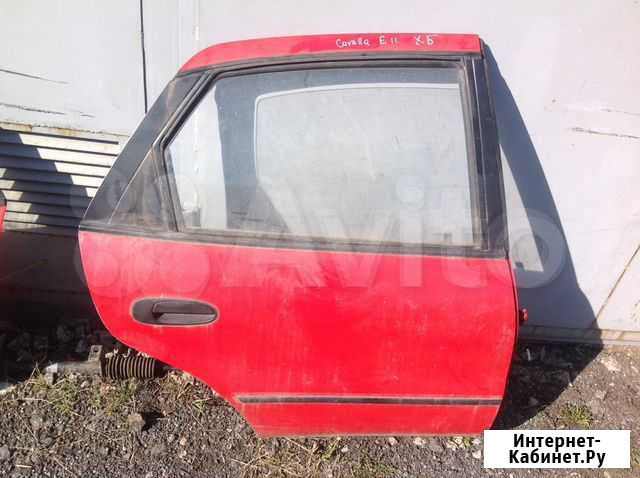 Дверь задняя правая toyota corolla e10 хечбег Янино-1 - изображение 1