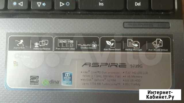 Acer aspire 5739G Челябинск - изображение 1