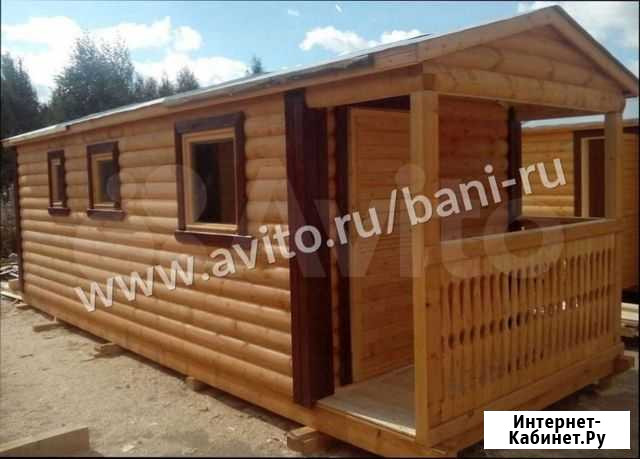 Баня из бруса мобильная под ключ Брянск - изображение 1