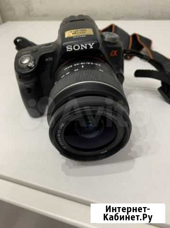 Зеркальный фотоаппарат sony a33 Омск - изображение 1