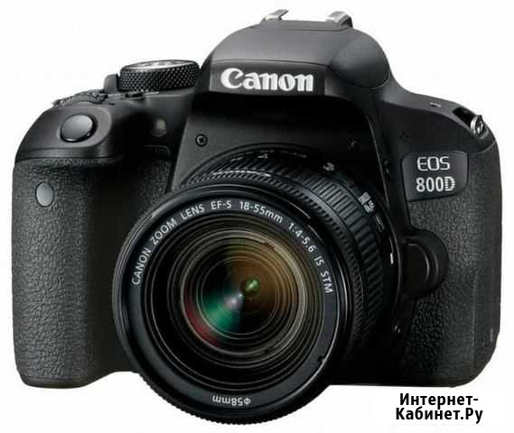 Canon EOS 800D 18-55mm is STM Улан-Удэ - изображение 1
