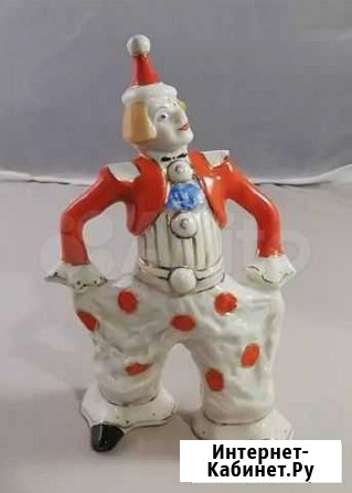 Статуэтка «клоун (цирк)» гики 1952-1956 г Санкт-Петербург - изображение 1