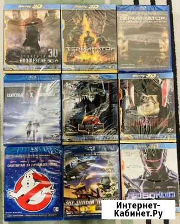 Коллекция фильмов Blu-ray дисков новые Казань - изображение 1