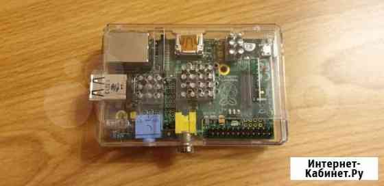 Raspberri Pi model b 512 mb + кейс + радиаторы Екатеринбург