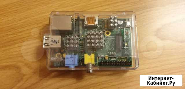 Raspberri Pi model b 512 mb + кейс + радиаторы Екатеринбург - изображение 1