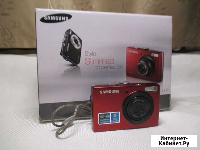 Фотоаппарат цифровой samsung L110 без акб Краснодар - изображение 1