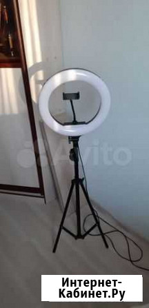 Кольцевая лампа LED Ring Light 30 с пультом ду Москва - изображение 1