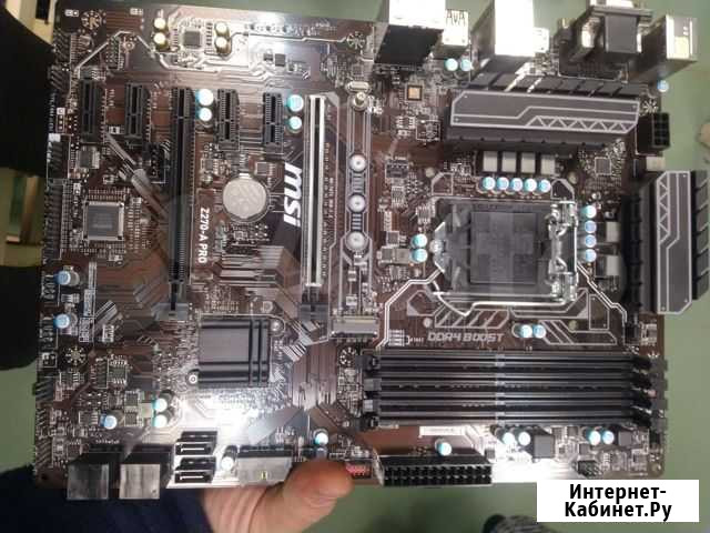 Материнская плата Z270A-PRO, для разгона Владикавказ - изображение 1