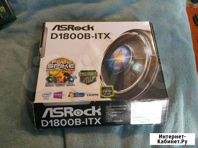 Материнская плата Asrock d1800b-itx Тула - изображение 1