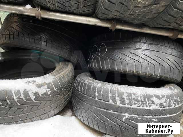 235/55 17 Pirelli 4шт зима Краснодар - изображение 1