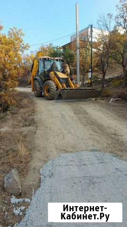 Услуги равноколесного экскаватора погрузчика JCB3c Алушта - изображение 1