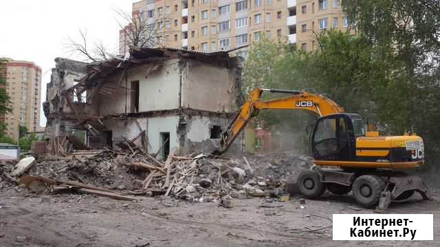 Демонтаж металло конструкций бетона стен зданий Красноярск - изображение 1