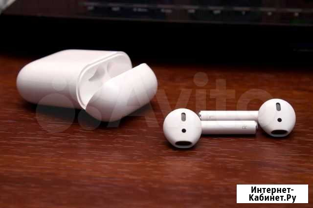 Наушники Bluetooth AirPods копия сенсорные Новокузнецк - изображение 1