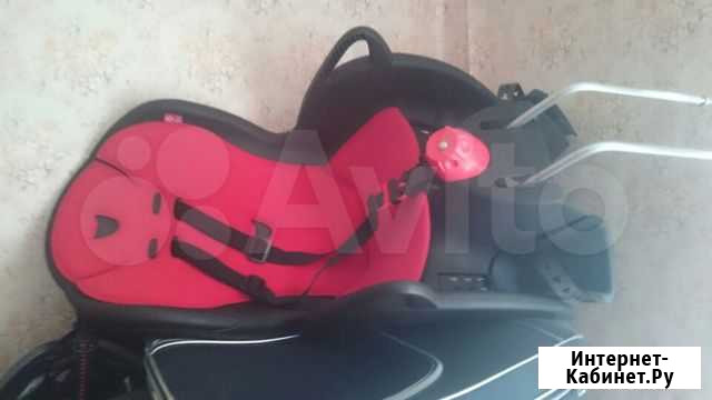 Детское велокресло Hamax Sleepy Black/Red новое Москва - изображение 1