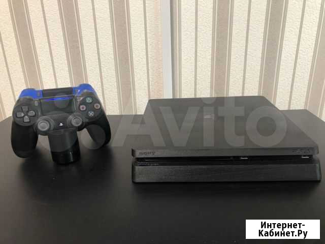 Sony PlayStation 4 Slim Black Москва - изображение 1