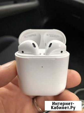 Беспроводные наушники AirPods 2 Москва - изображение 1