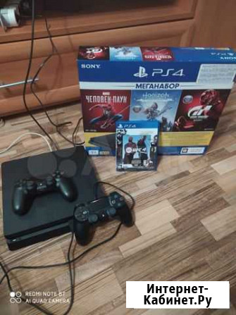 Sony PS4 slim 1tb + джостик Санкт-Петербург - изображение 1