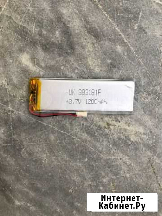 Аккумулятор 383181 1200mAh 3.7V Казань - изображение 1