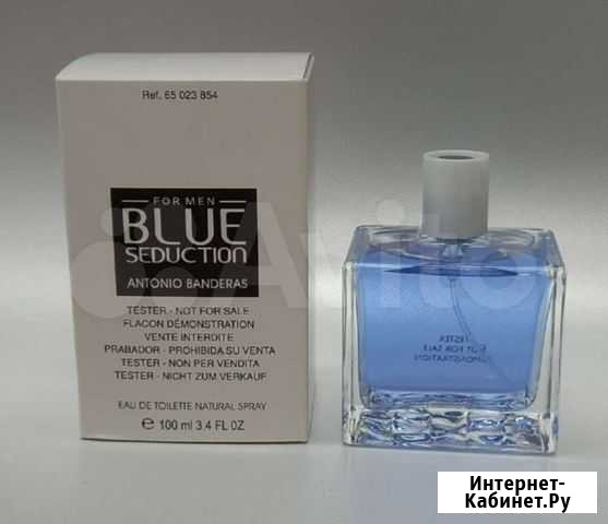 Blue Seduction Antonio Banderas тестер100ml Старый Оскол - изображение 1