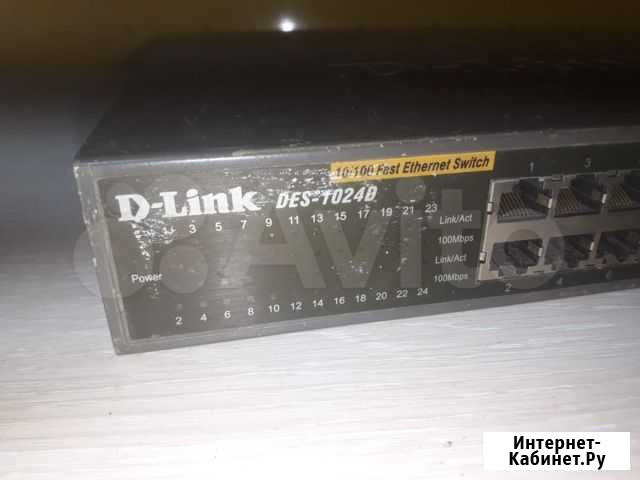 Коммутатор D-link DES-1024D Москва - изображение 1