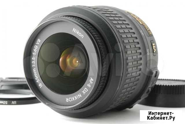 Nikon 18-55mm f/3.5-5.6G AF-S VR DX Nikkor Москва - изображение 1