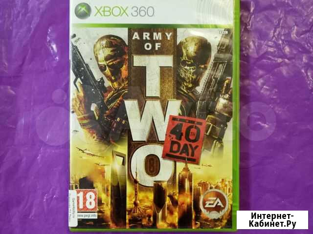 Army OF TWO:THE 40 DAY (xbox360) Томск - изображение 1