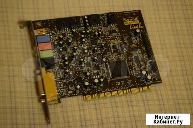 Звуковая карта Sound Blaster Live 5.1 Ставрополь - изображение 1