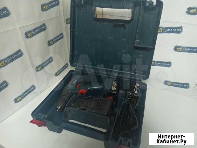 Аккумуляторная дрель-шуруповерт bosch GSR 1440-LI Липецк - изображение 1