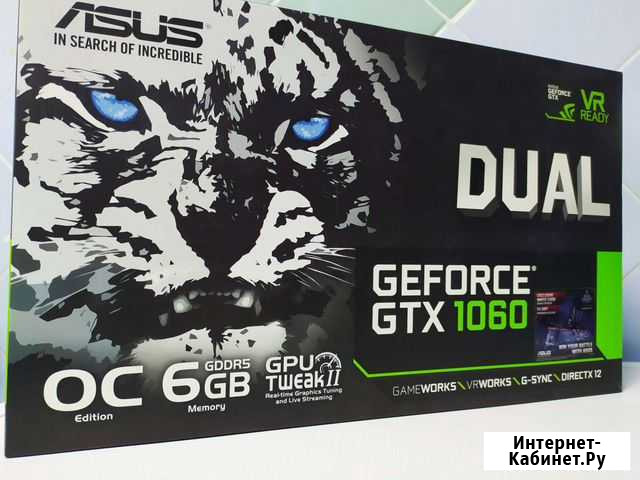 Видеокарта GeForce GTX 1060 dual-GTX1060-O6G Таганрог - изображение 1