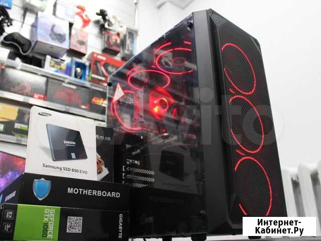Компьютер Игровой Core i7/Озу 32Gb/SSD/HDD Новосибирск - изображение 1