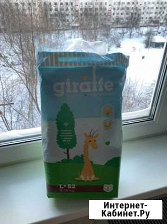 Подгузники детские Lovular Giraffe L (8-15 кг) Москва - изображение 1