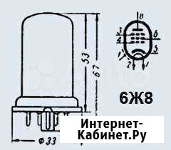 Лампа 6Ж8 Череповец - изображение 1