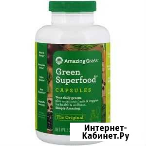 Amazing Grass, Green SuperFood, 650 мг, 150 капсул Казань - изображение 1