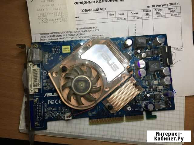 Видеокарта Asus N6600 GT Красногорск - изображение 1