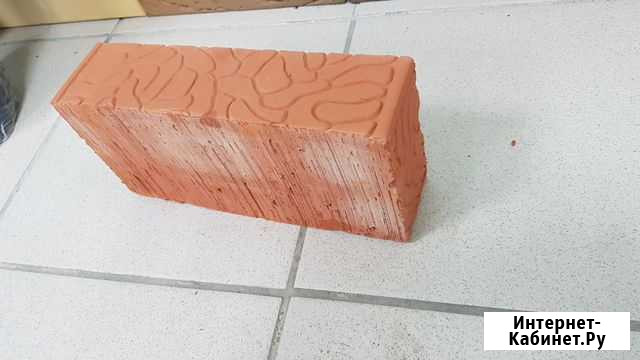 Кирпич полнотелый рядовой с рисунком, для печей Йошкар-Ола - изображение 1