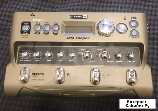 Гитарный процессор line 6 jm4 looper Воронеж - изображение 1