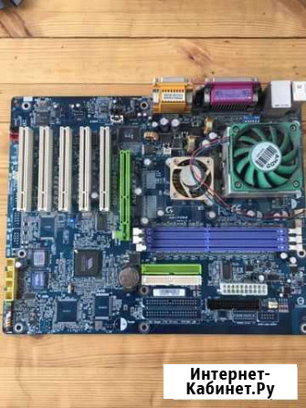 Материнская плата Gigabyte GA-7vaxp + Проц + Видео Ангарск - изображение 1