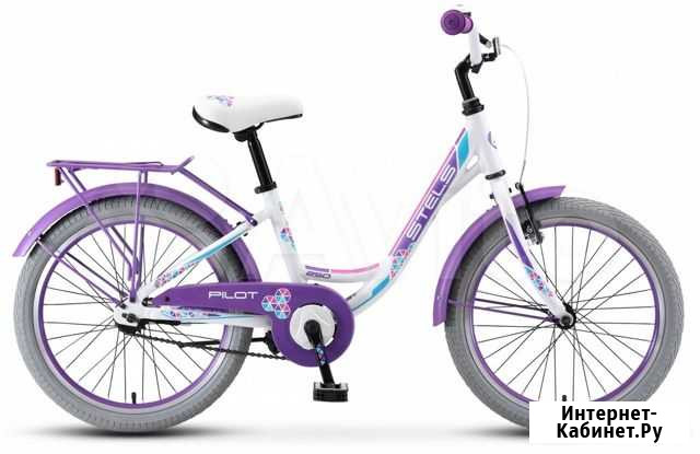 Велосипед stels Pilot-250 Lady 20 рост 12 Белый Санкт-Петербург - изображение 1