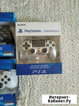 Геймпады PS 3 и PS 4. Новые. Блютуз Выкса - изображение 1