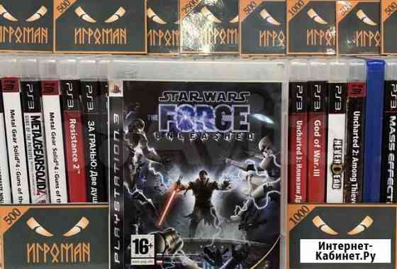 Игра для PS3 Star Wars The Force Force Unleashed Мурманск