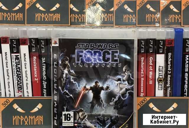 Игра для PS3 Star Wars The Force Force Unleashed Мурманск - изображение 1