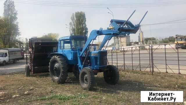 Продается трактор мтз-80 вместе с прессом Черкесск - изображение 1