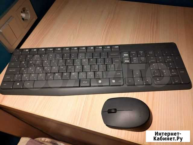 Беспроводная мышь и клавиатура logitech Москва - изображение 1