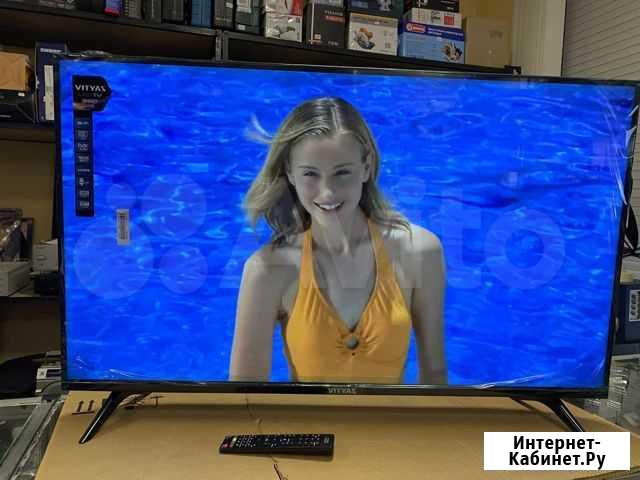 Новый LED smart тv витязь 43LU1204 (109 см ) Барнаул - изображение 1